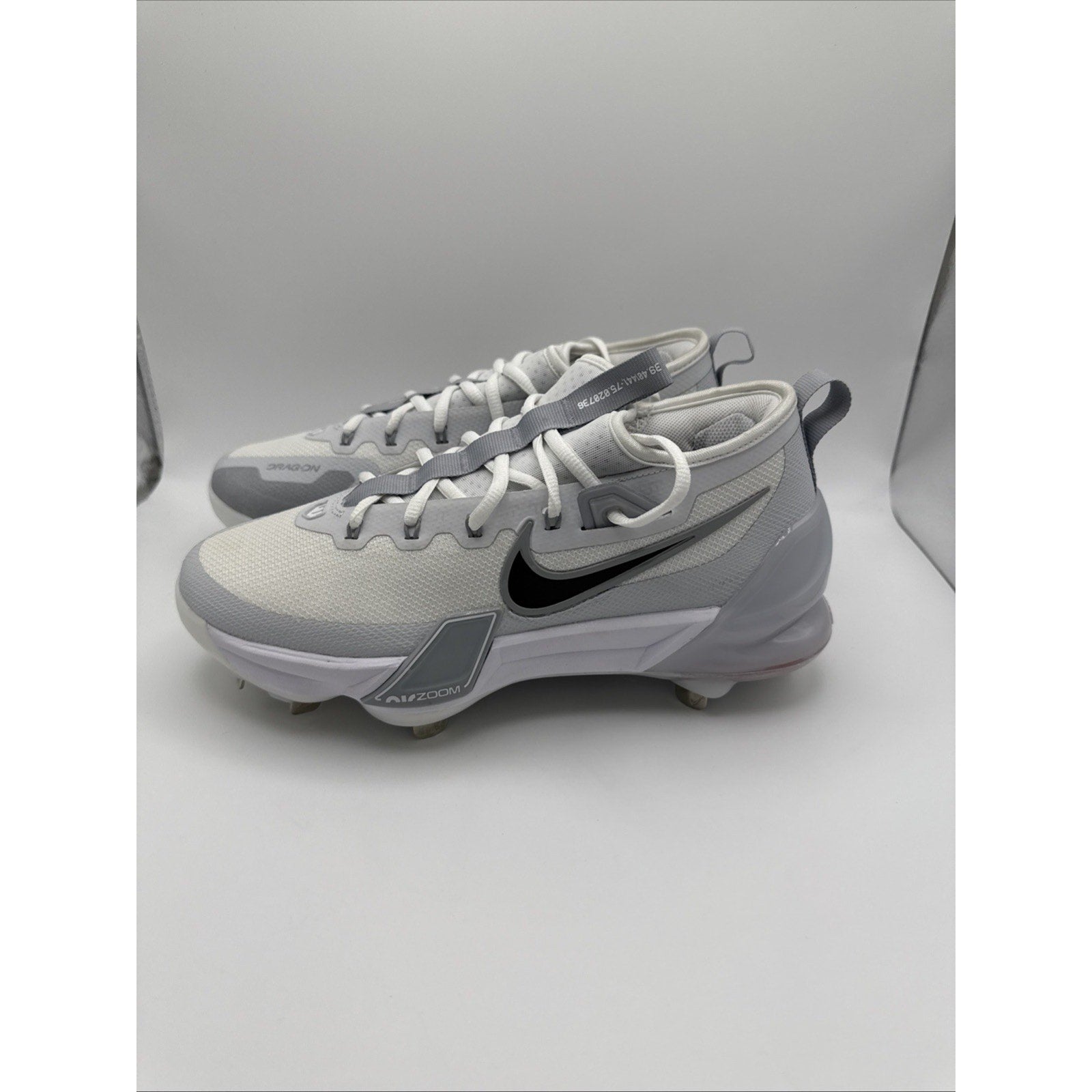 Nike Air Zoom Trout 9 Elite Metal Baseball Cleats White FB2906-100 Mens Size 14
