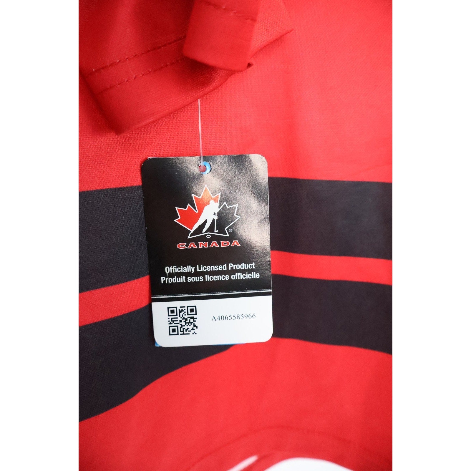 HOCKEY CANADA 2026 MILAN OLYMPICS Nathan MacKinnon BAUER JERSEY SIZE L NWT Read