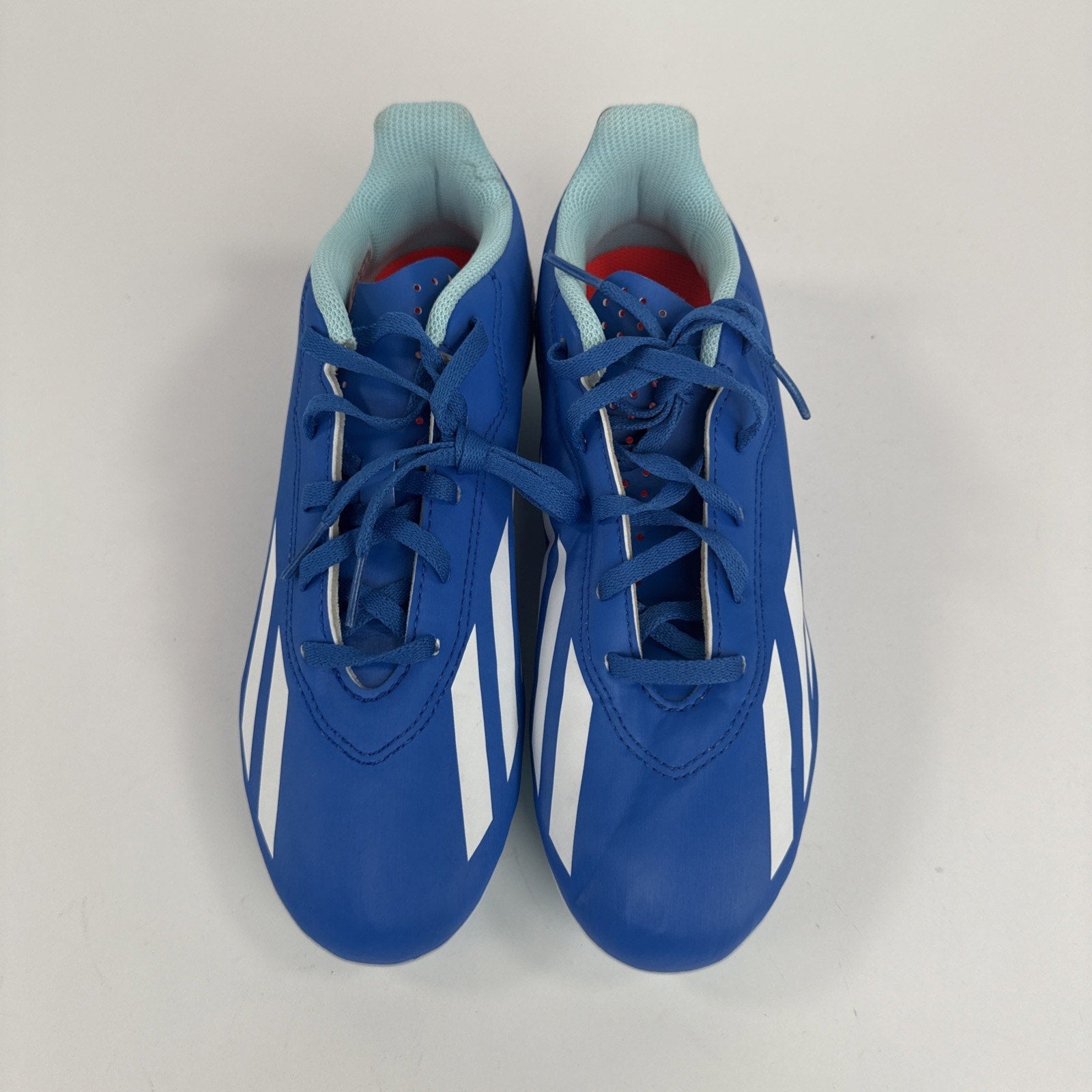 Adidas X Crazyfast .4 FG Blue Soccer Cleats US Size 6