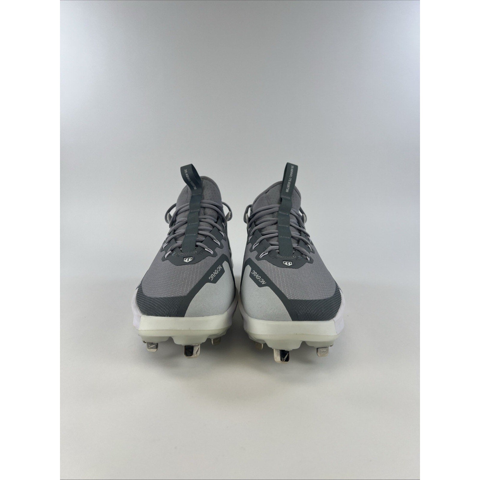 Nike Force Zoom Trout 9 Elite Baseball Cleats Mens Size 14 Grey FB2906-002
