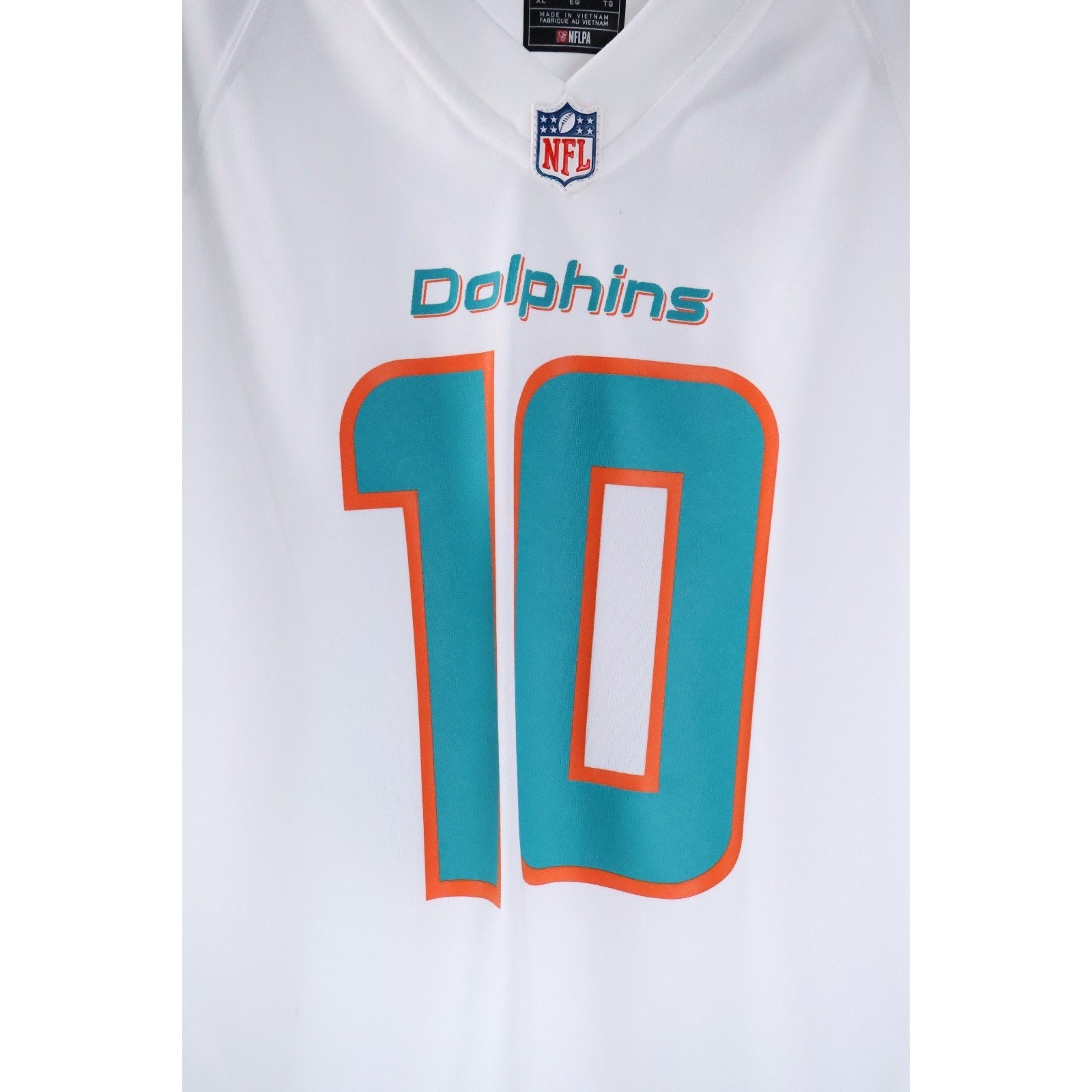 Nike Miami Dolphins Tyreek Hill White Jersey Youth XL 18/20 NFL #10 NEW Read