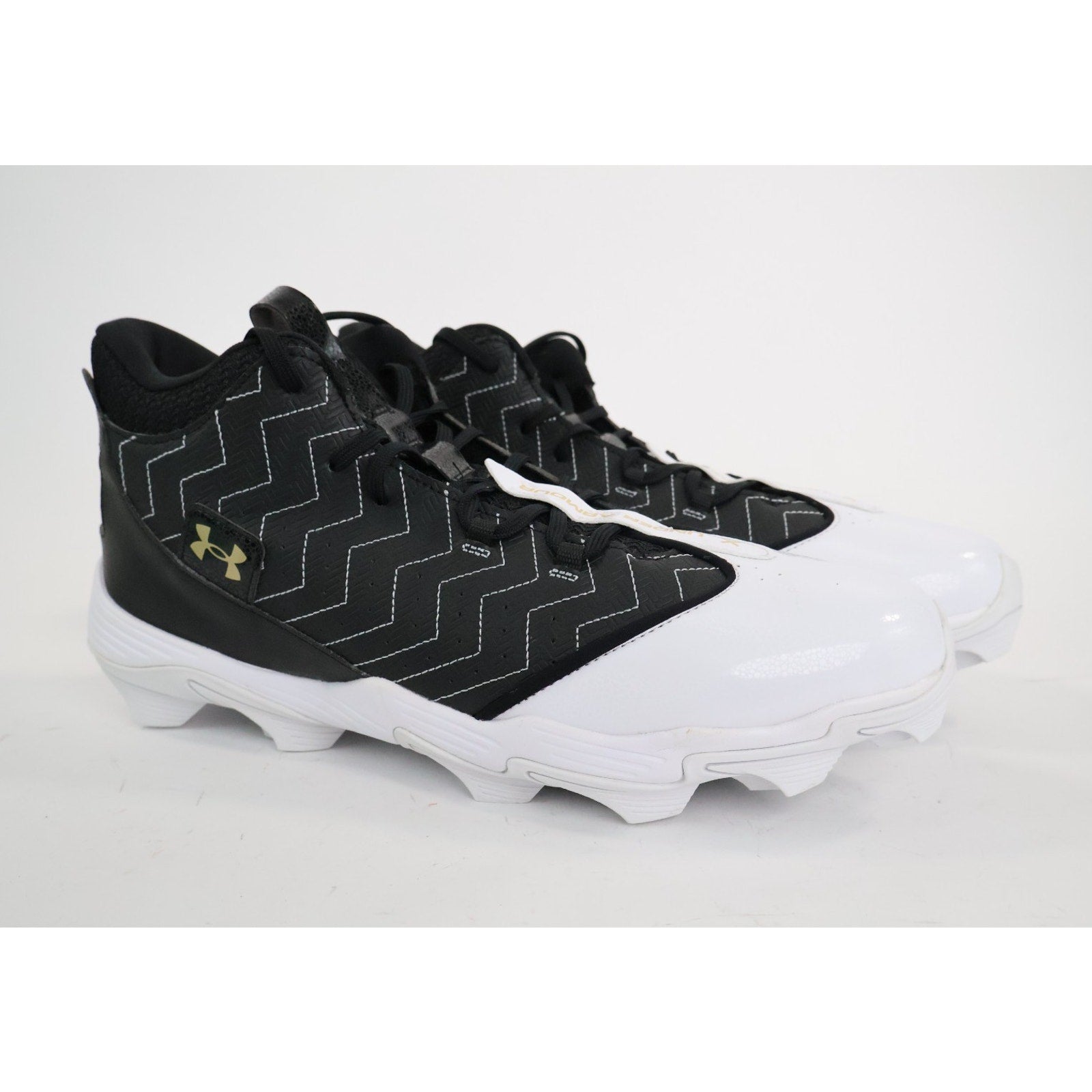 UA Under Armour Harper 9 RM Baseball Cleats 3027442-001 Mens Size 15 New Read 3