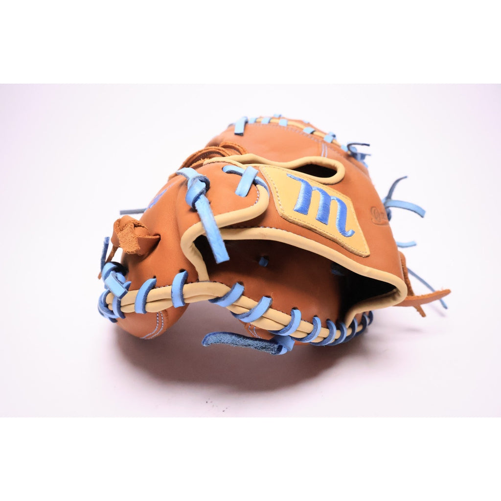 Marucci 33.5” M Type Oxbow Series Catchers Glove-RHT-Tan/Blue- READ