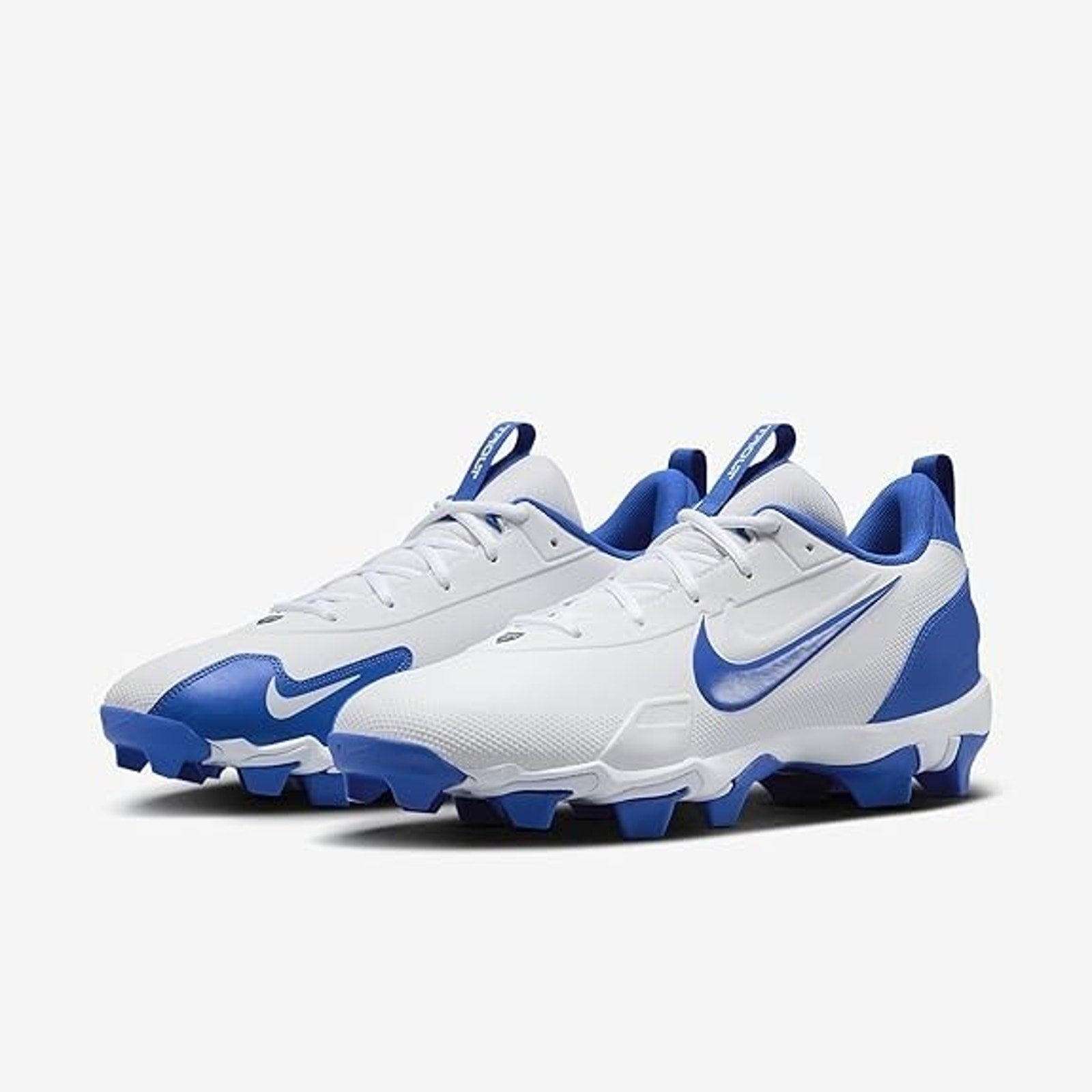 Nike Force Trout 9 Keystone White Blue Baseball Cleats FB9728-103 Size 8.5 NEW