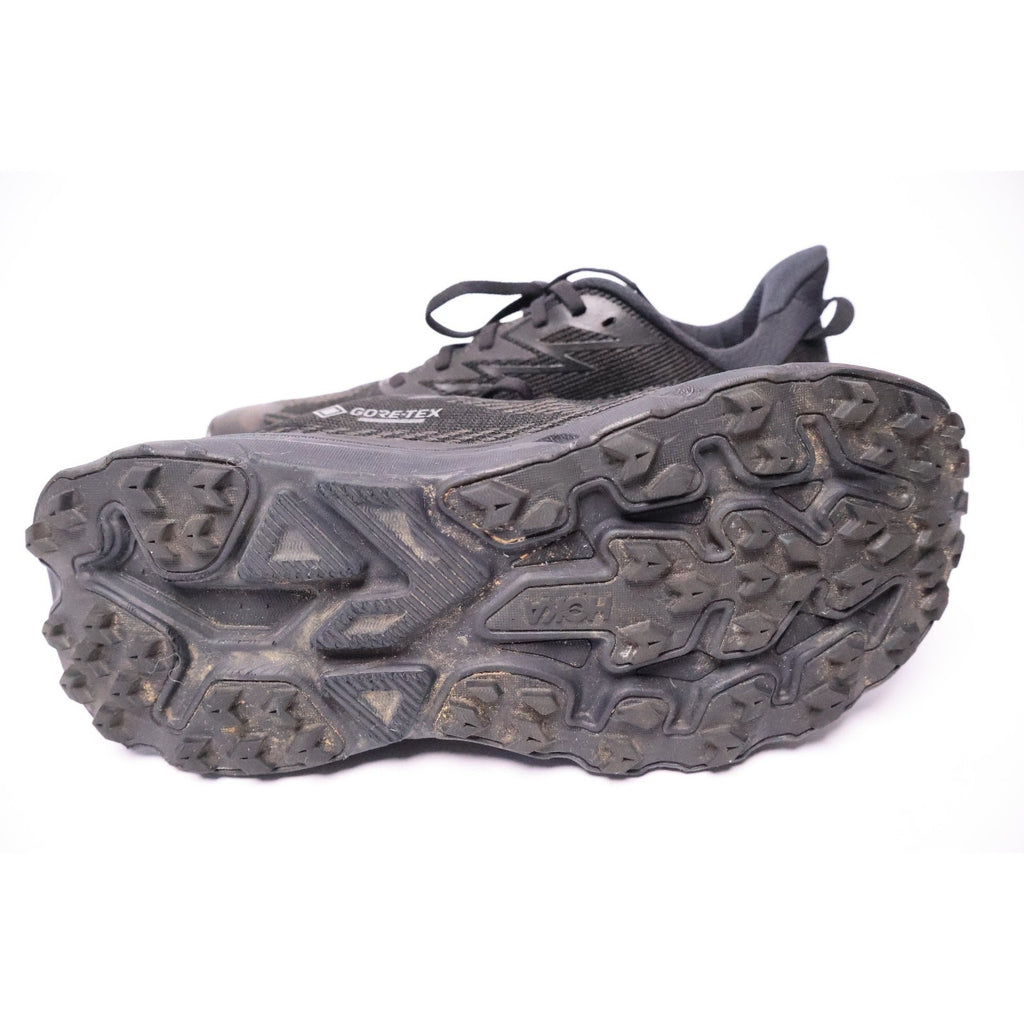 HOKA Challenger 8 GTX GORE-TEX Waterproof Black Carbon Women's Sz 9.5D #202
