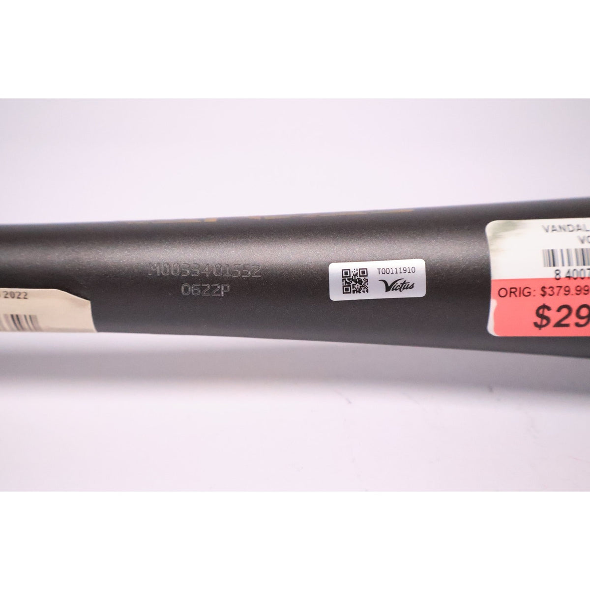 Victus Vandal 2.0/ BBCOR .50 / 32in/ 29oz Baseball Bat - Black New Read