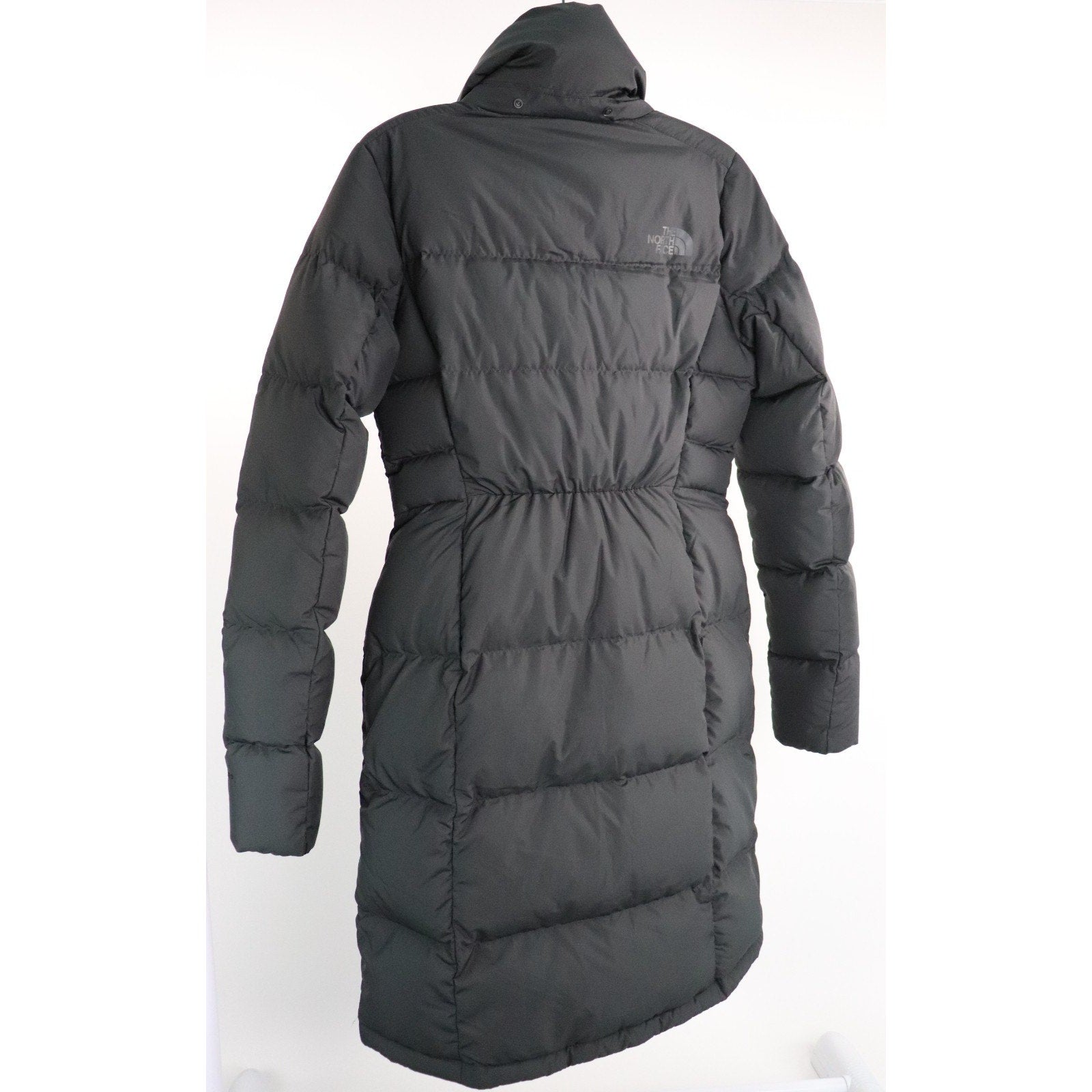 The North Face Metropolis Parka W Size XS Asphalt Grey Down Puffer Jacket READ