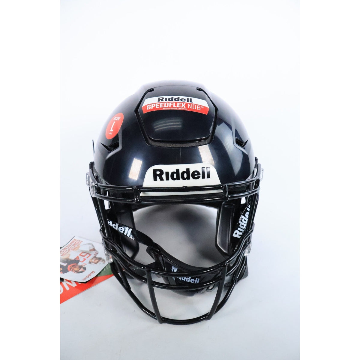Riddell SpeedFlex ND6 Black Youth Football Helmet Size Youth L 2026 Read #69