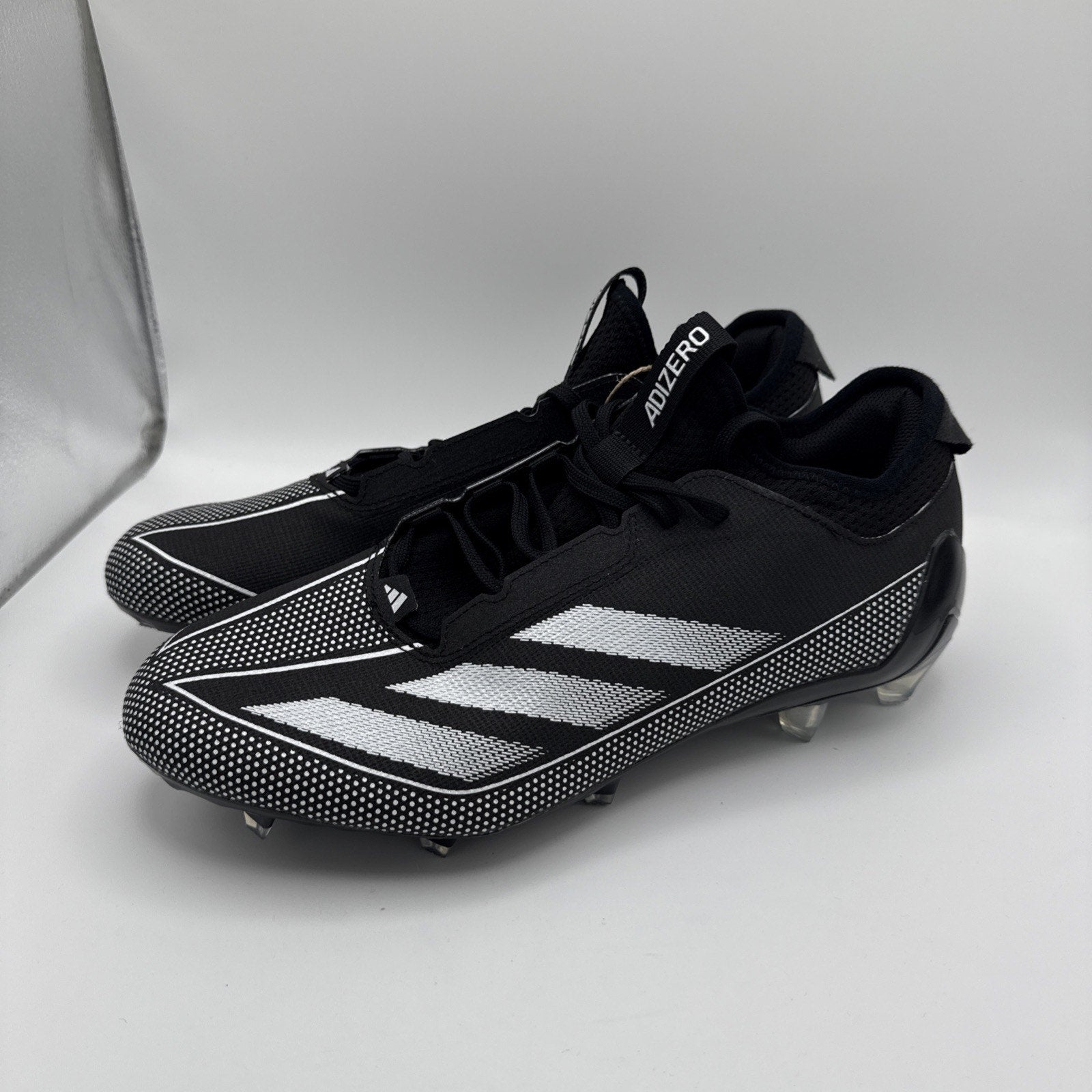 Adidas Adizero Electric.1 IF2426 Black White Football Cleats Men’s Size 11.5 New